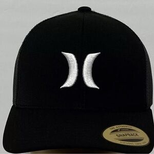 Hurley Black Snapback Cap